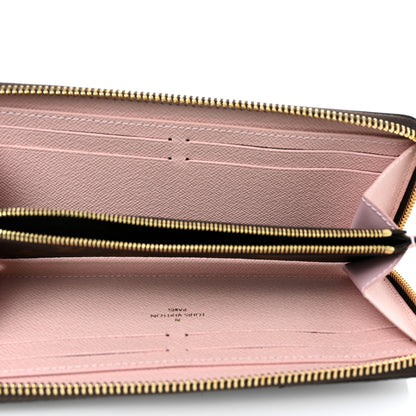 Louis Vuitton Monogram Clemence Wallet Rose Ballerine 5 of 7