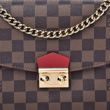 Louis Vuitton Damier Ebene Caissa Clutch Cherry 11 of 11