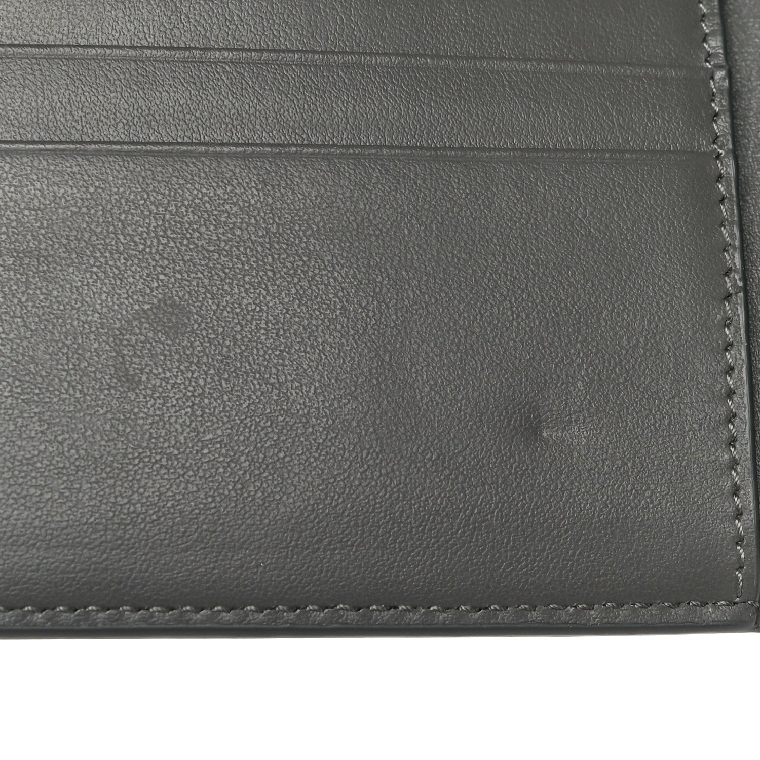 Celine Grained Calfskin Medium Multifunction Strap Wallet Grey Vintage Pink 10 of 11