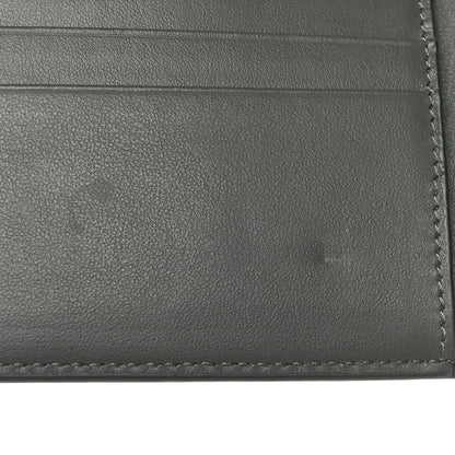 Celine Grained Calfskin Medium Multifunction Strap Wallet Grey Vintage Pink 10 of 11