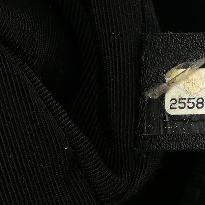 Chanel Crumpled Grained Calfskin Quilted Backpack Beige Ivory Black 7 of 13
