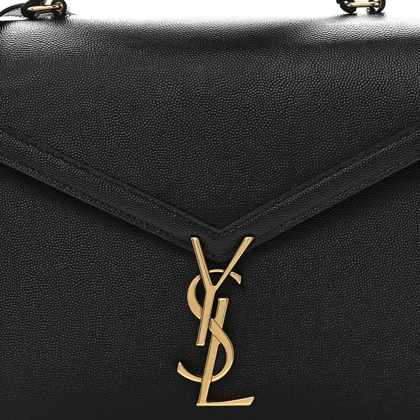 Grain de Poudre Medium Classic Monogram Cassandra Top Handle Black