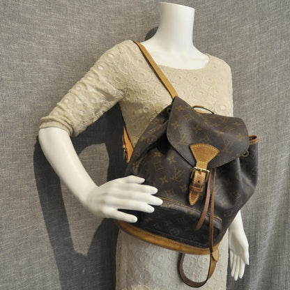 Louis Vuitton Monogram Montsouris MM Backpack 2 of 9