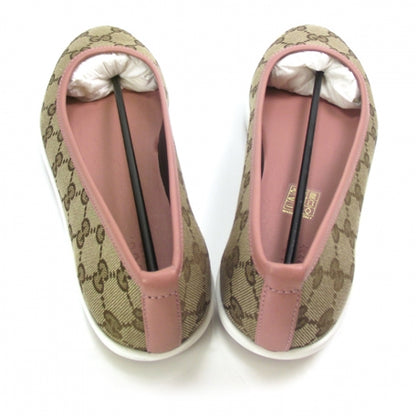 Gucci Monogram Ballet Flats 37.5 Pink 2 of 10