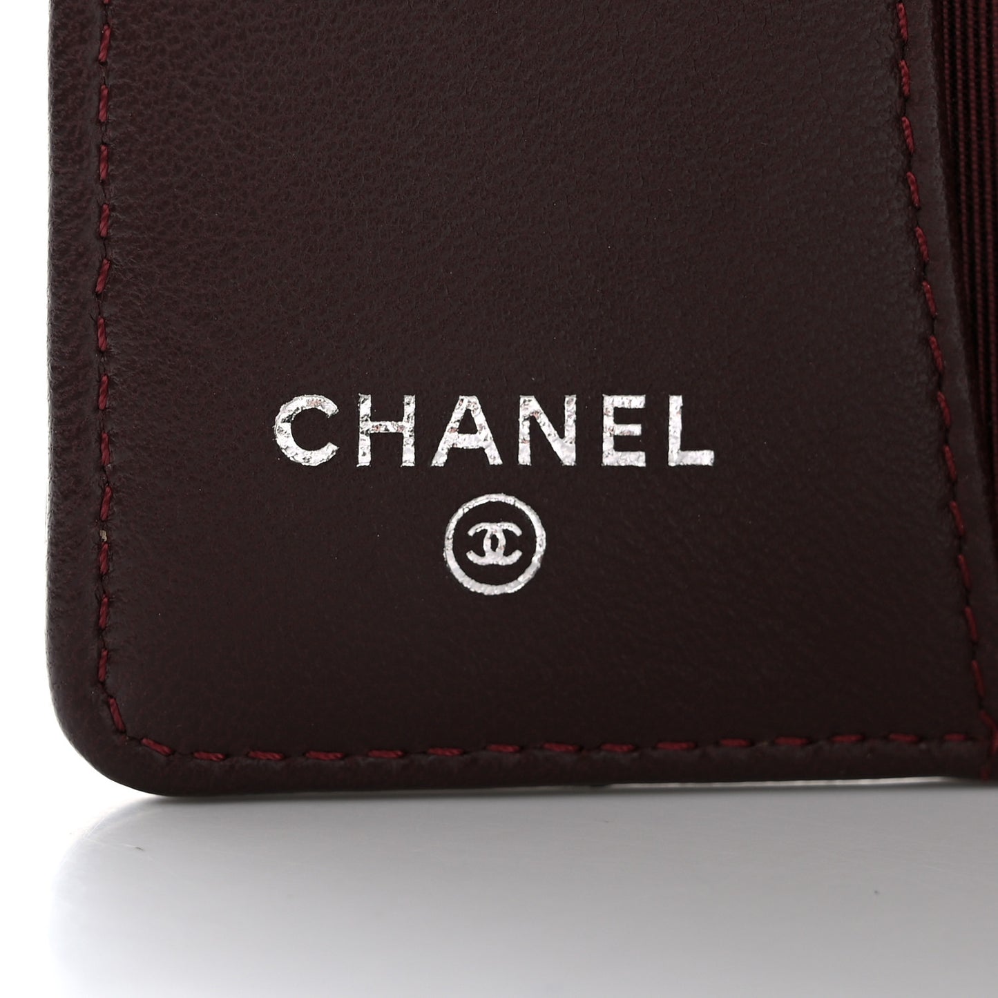 Lambskin Quilted 4 Key Holder Black