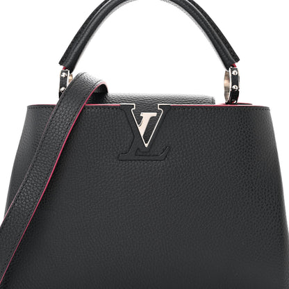 Louis Vuitton Taurillon Capucines BB Cobalt Fuchsia 7 of 11