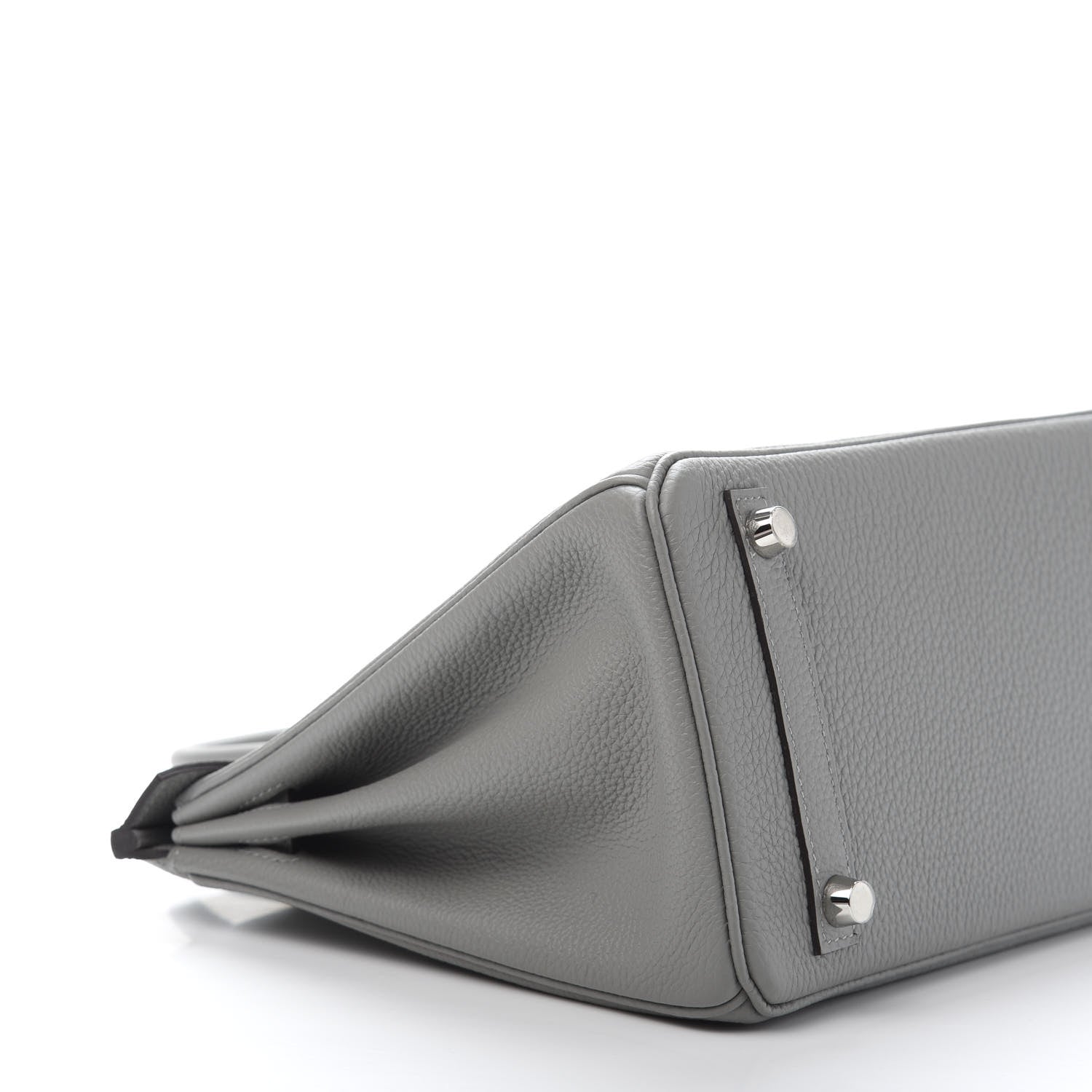 Hermes Togo Birkin 25 Gris Mouette 8 of 12
