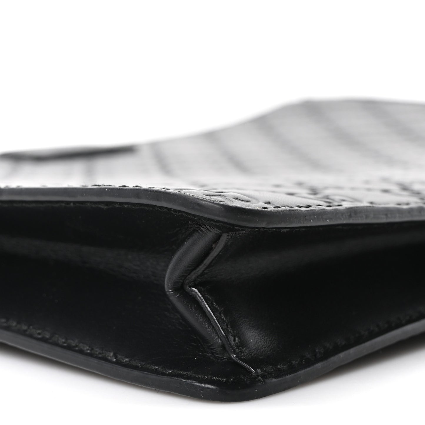 Guccissima Signature Messenger Bag Black