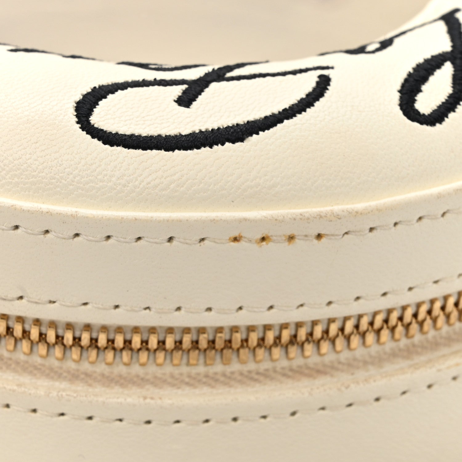 Chanel Lambskin Coco Lifesaver Round Bag Black White 12 of 14