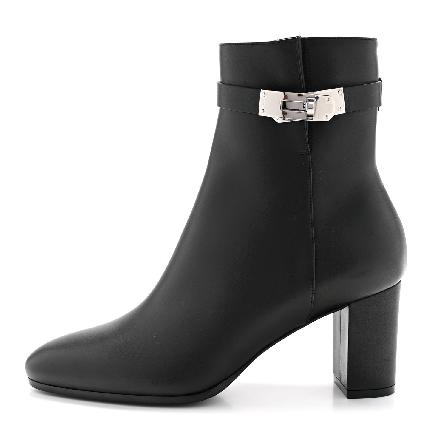 Calfskin Saint Germain Ankle Boots 38.5 Black
