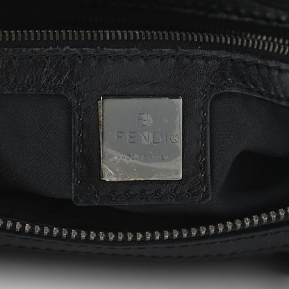 Fendi Zucchino Zip Top Tote Black 5 of 8