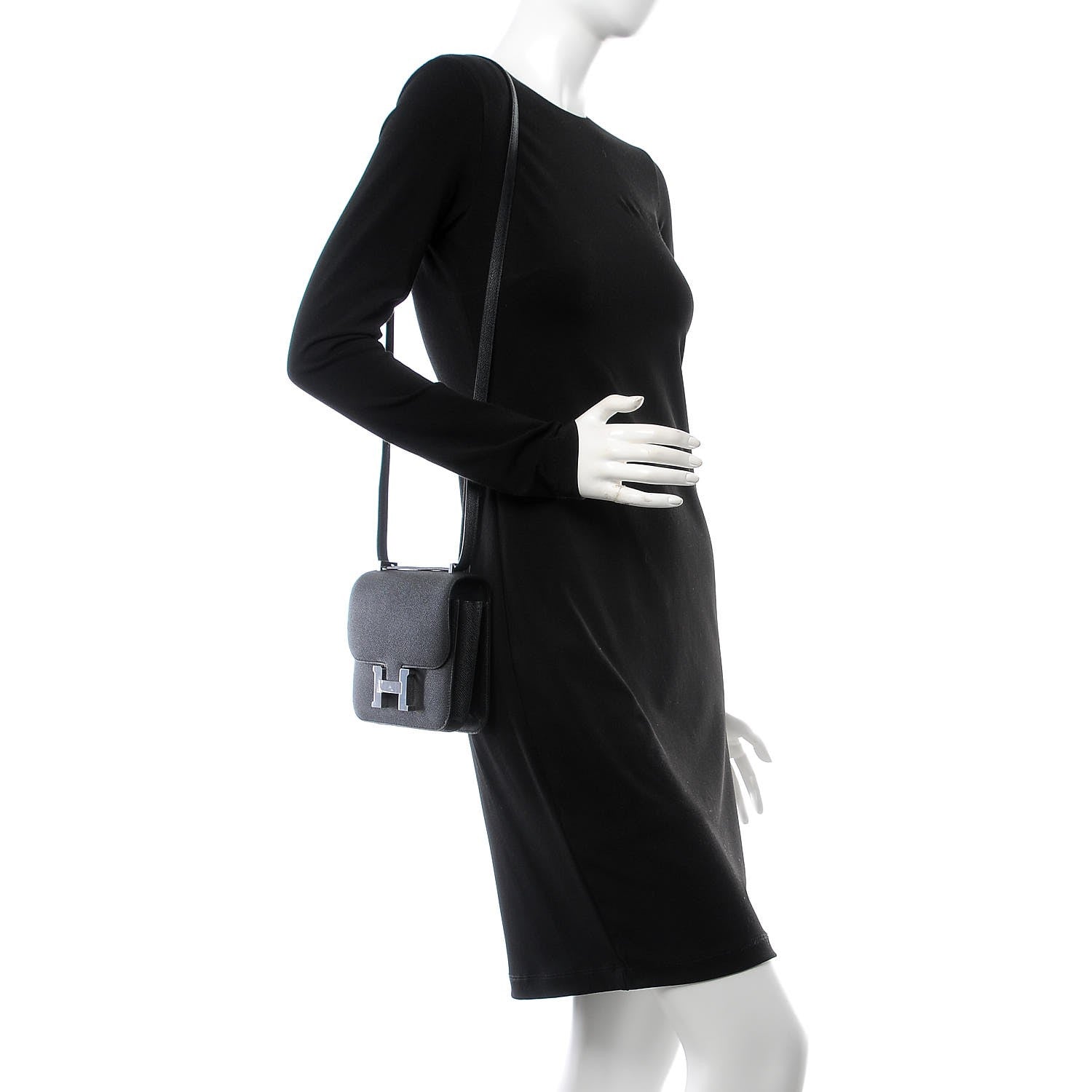 Hermes Epsom Constance 18 Black 2 of 16