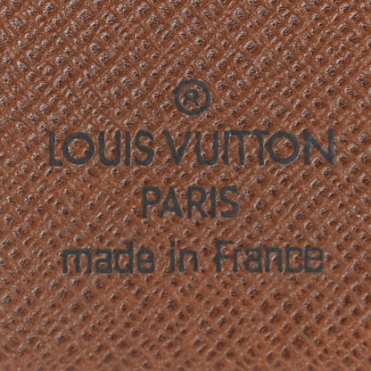 Louis Vuitton Monogram Porte Valeurs Checkbook Wallet 6 of 7