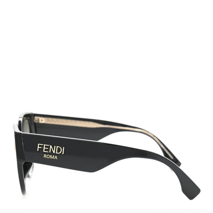 Fendi Acetate Fendi Roma Sunglasses FF 0457/G/S Black 3 of 7