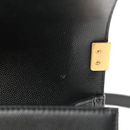 Chanel Caviar Quilted Small Boy Flap Black 12 of 16