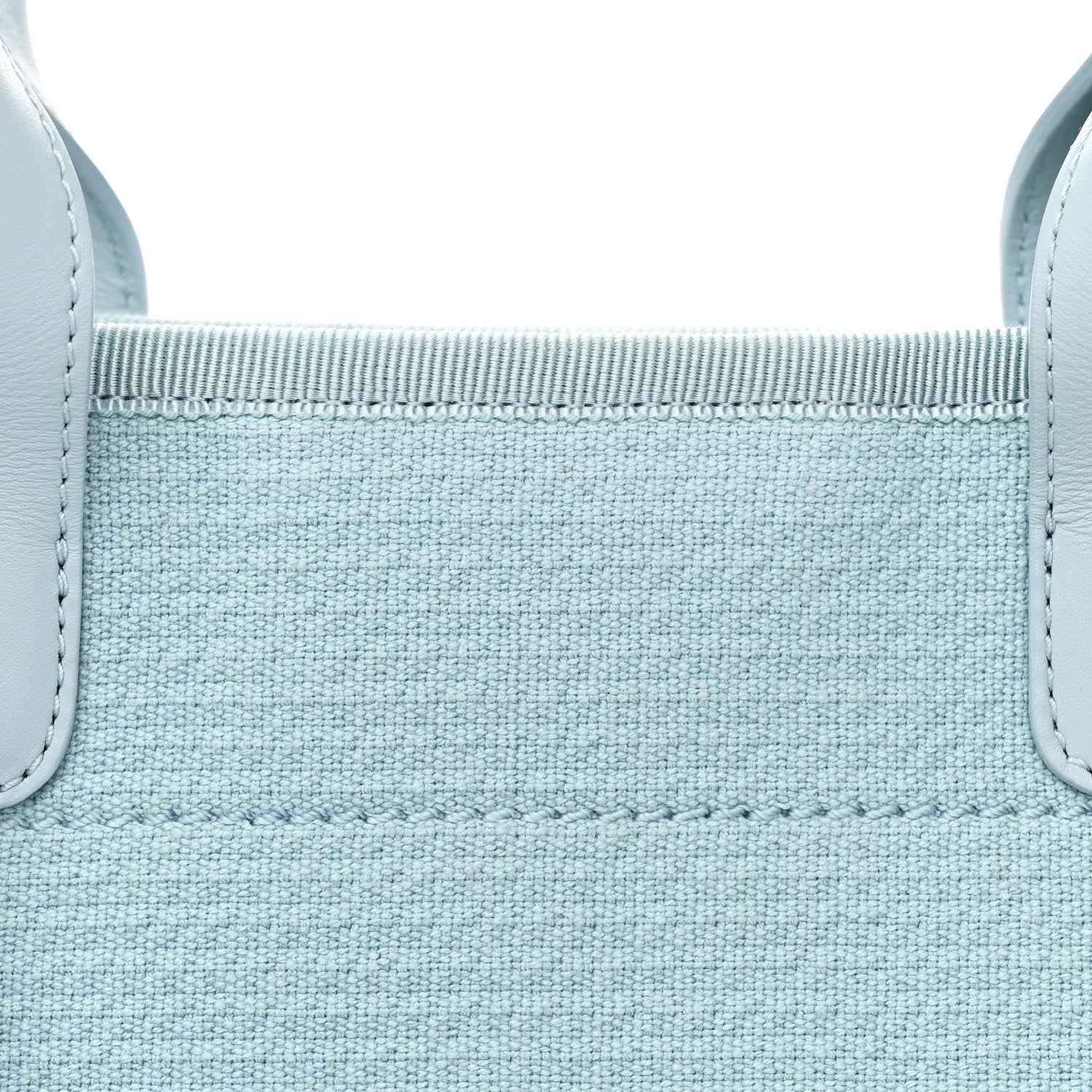 Chanel Mixed Fibers Small Deauville Tote Light Blue 10 of 12