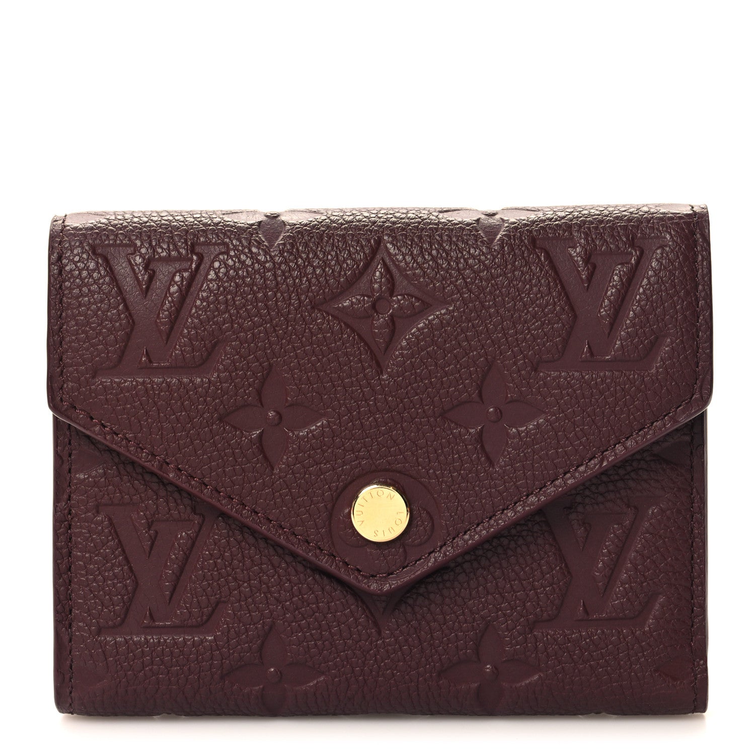 Louis Vuitton Empreinte Victorine Wallet Wine 1 of 8