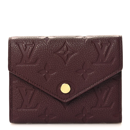 Louis Vuitton Empreinte Victorine Wallet Wine 1 of 8