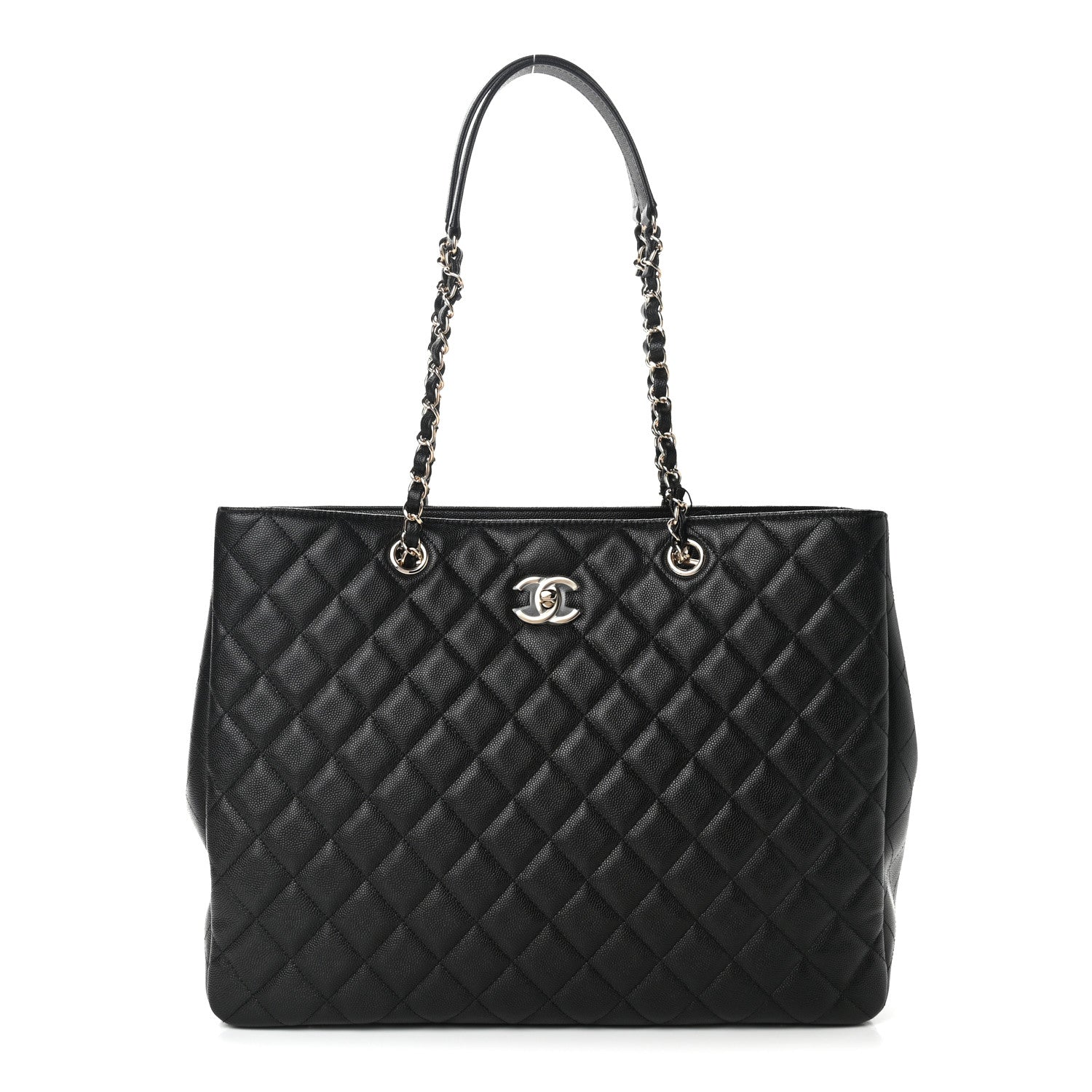Chanel Caviar Quilted Large Shopping Tote Black 1 of 9