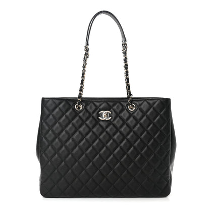 Chanel Caviar Quilted Large Shopping Tote Black 1 of 9