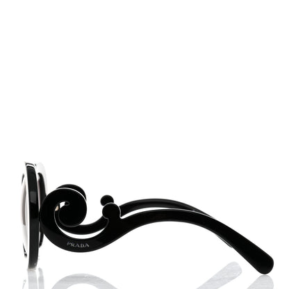Prada Baroque Sunglasses SPR 27N Black 3 of 8