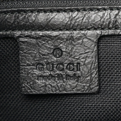 Gucci Fluffy Calfskin Morpheus Weekender Duffle Black 6 of 10