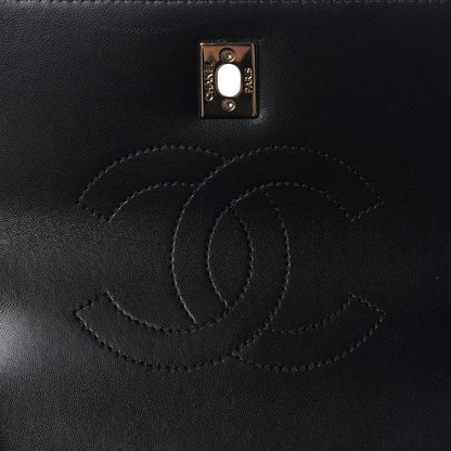 Chanel Lambskin Quilted Small Trendy CC Dual Handle Flap Bag Black 8 of 13