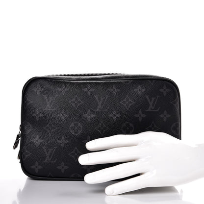 Louis Vuitton Monogram Eclipse Toilet Pouch GM 2 of 8
