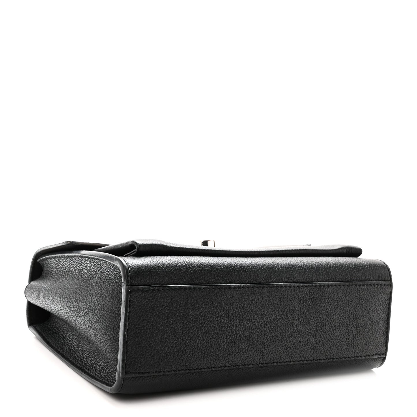 Soft Calfskin Mylockme Chain Bag BB  Black