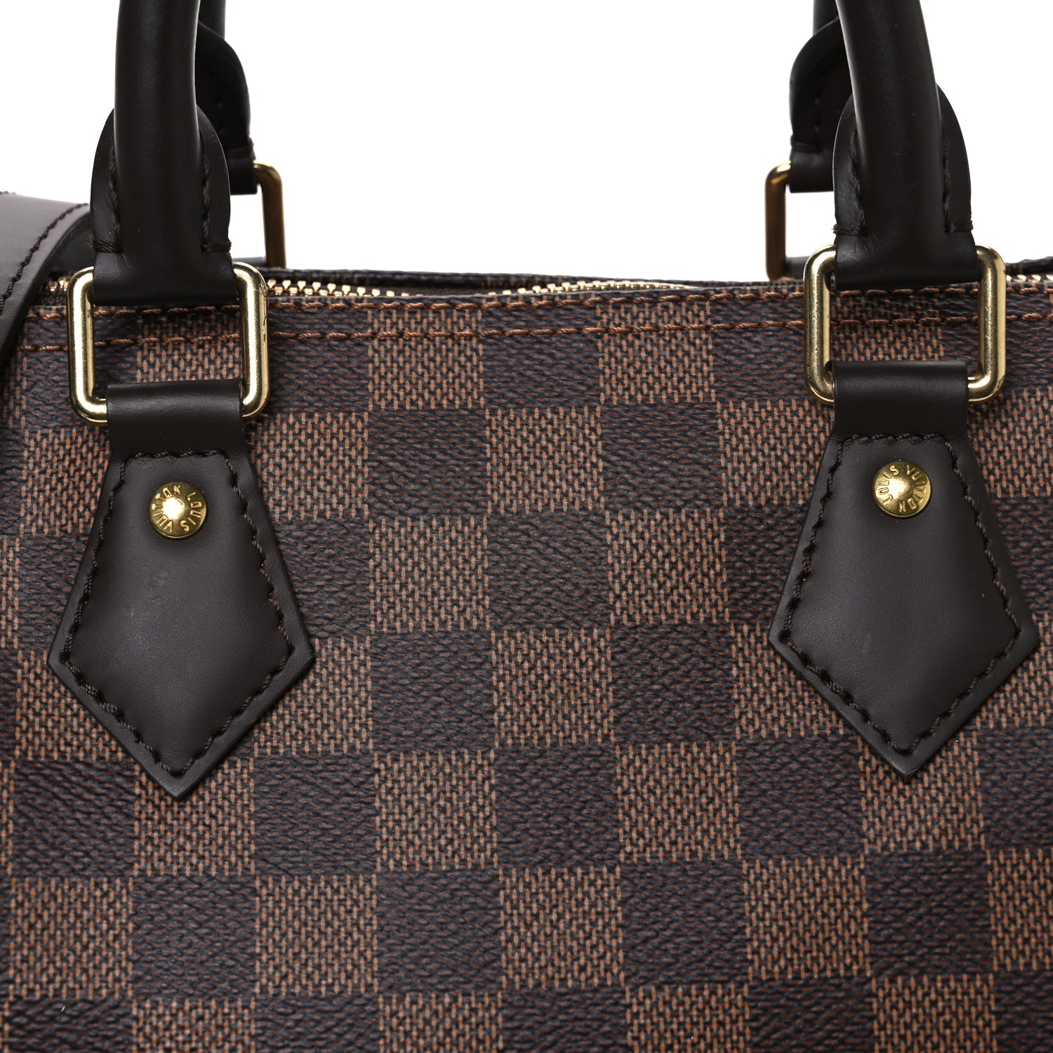 Louis Vuitton Damier Ebene Speedy Bandouliere 25 7 of 11