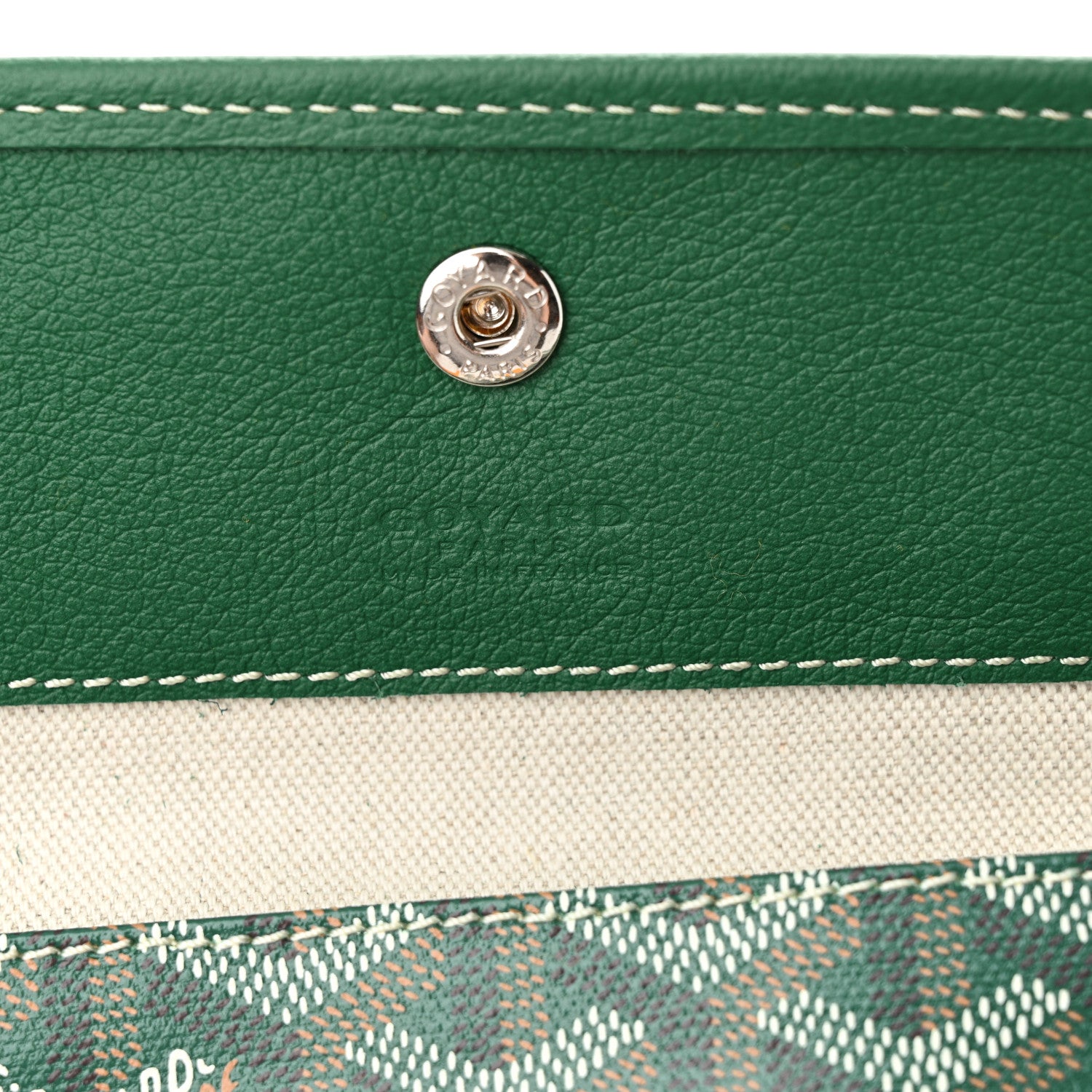 Goyard Goyardine Saint Louis PM Green 6 of 11