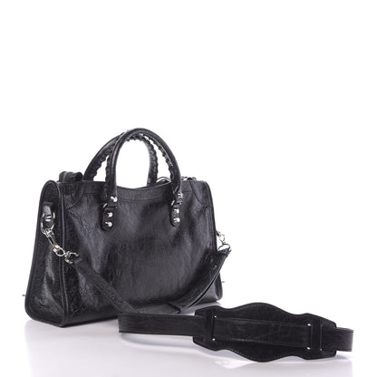 Balenciaga Agneau Classic Silver Hardware S City Black 3 of 10