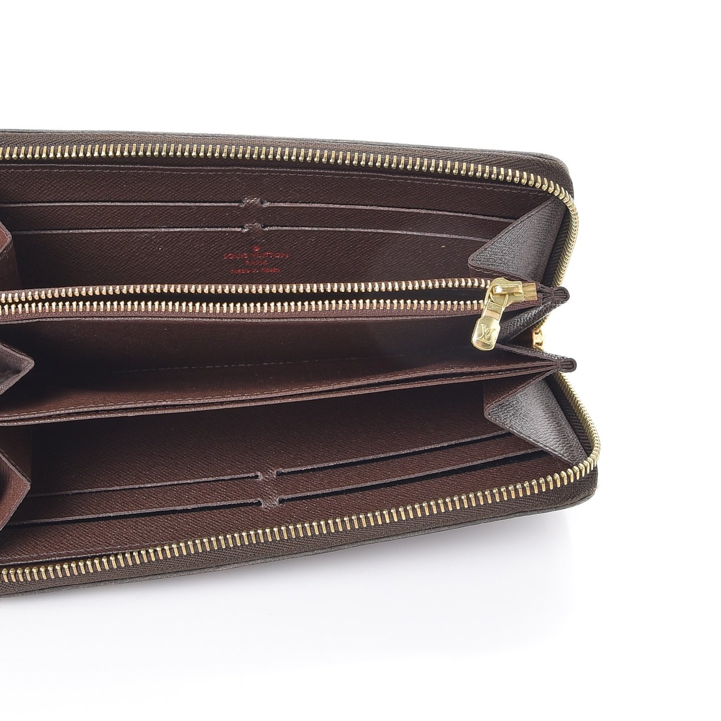 Damier Ebene Zippy Wallet