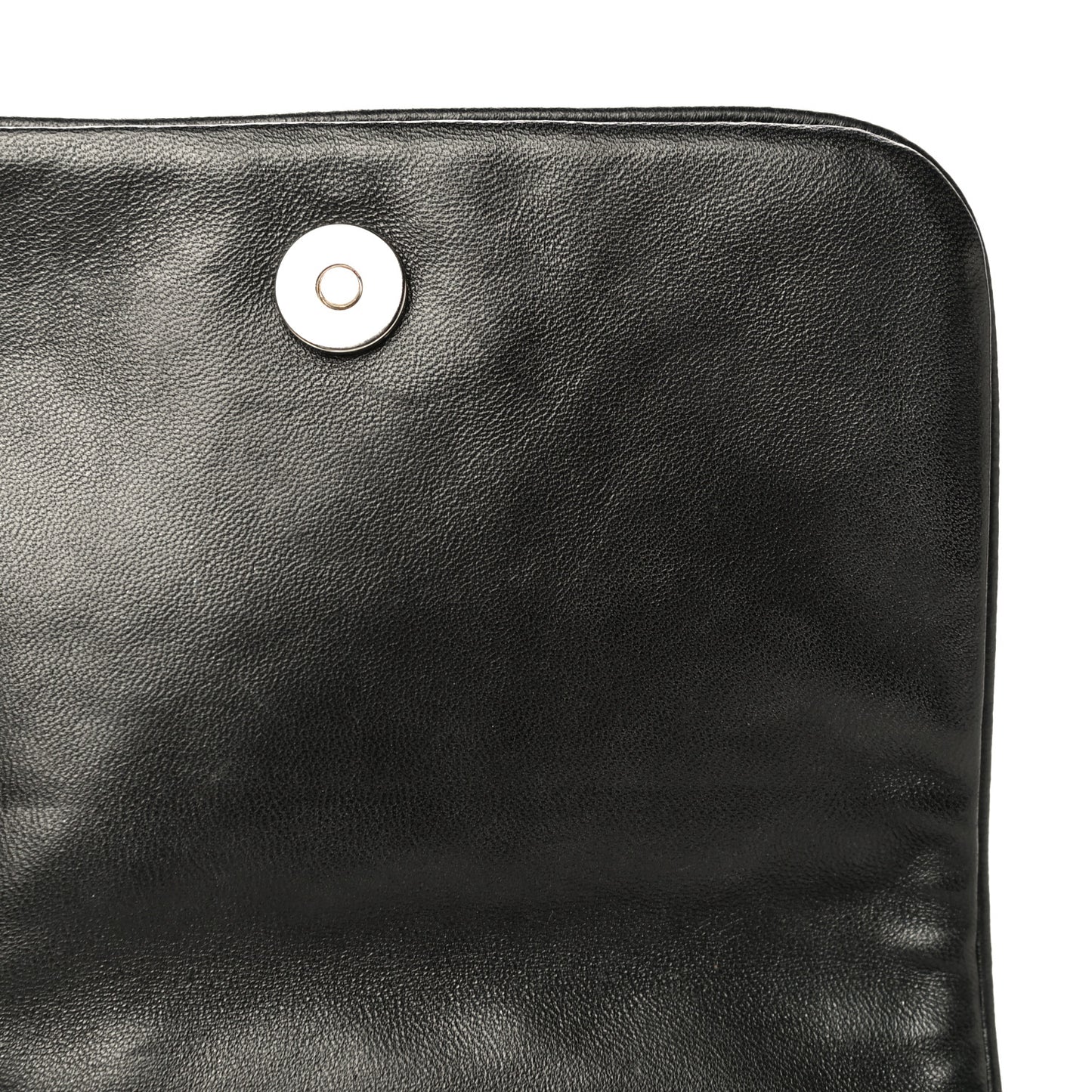 Lambskin Cannage Lady Dior Pochette Black