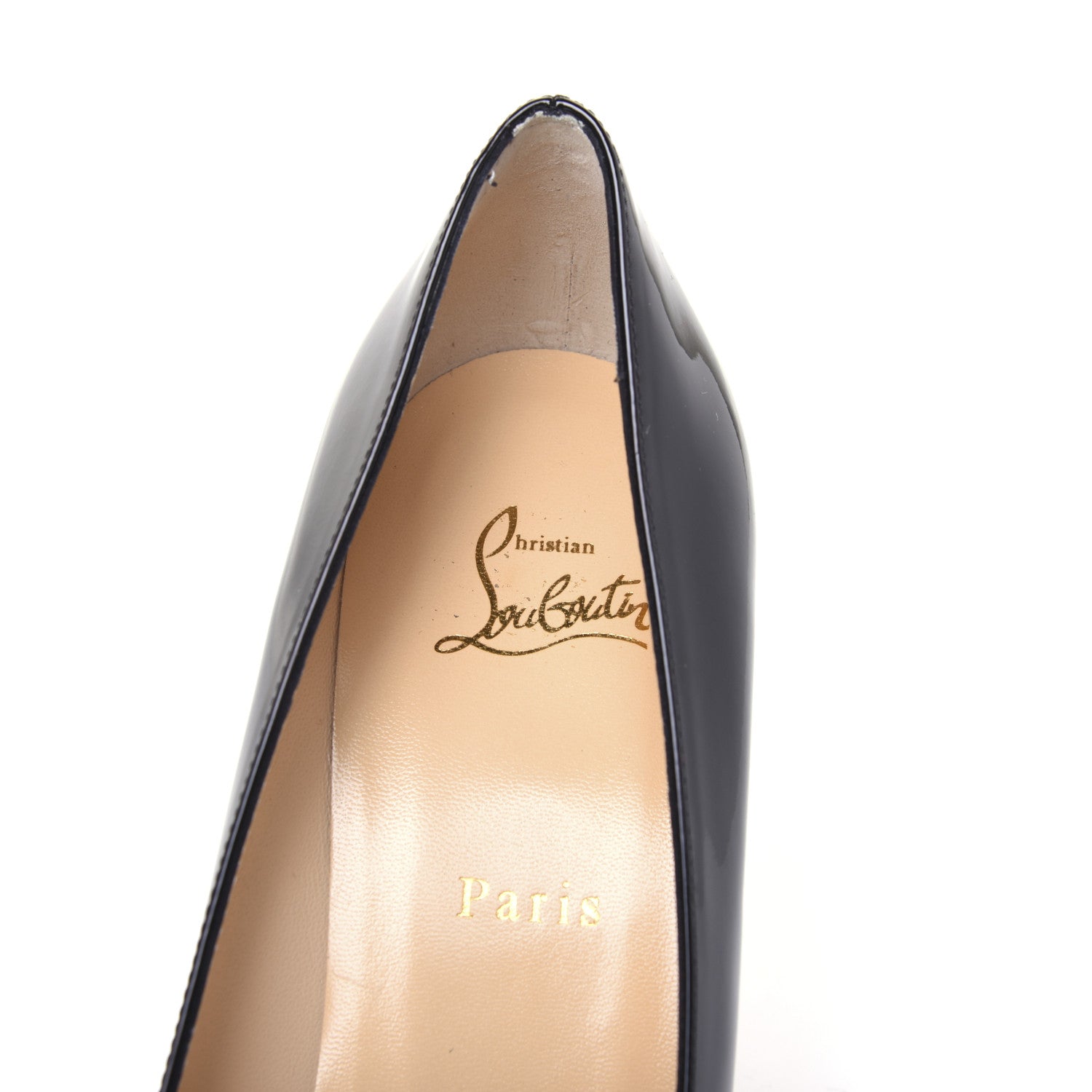 Christian Louboutin Patent Simple 100 Pumps 41 Black 10 of 11