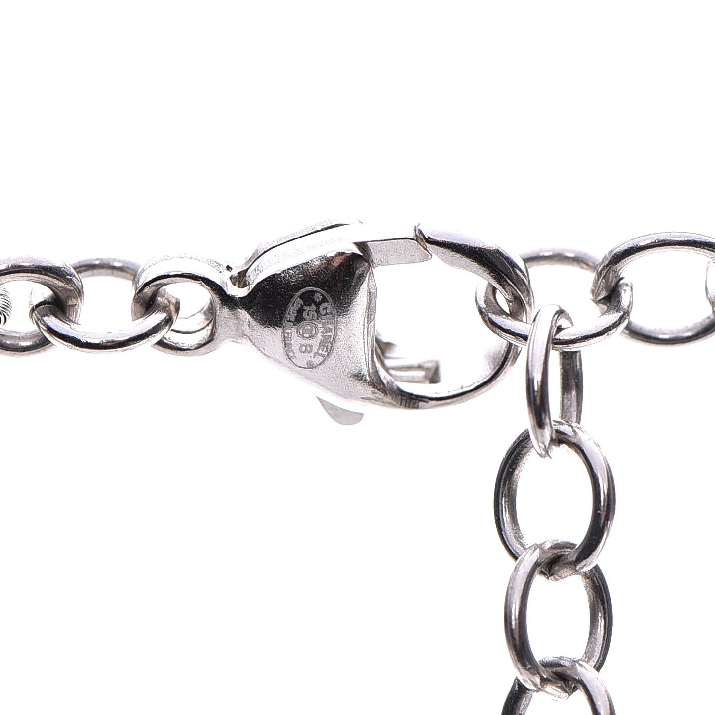 Graduated Pearl Crystal CC Long Necklace