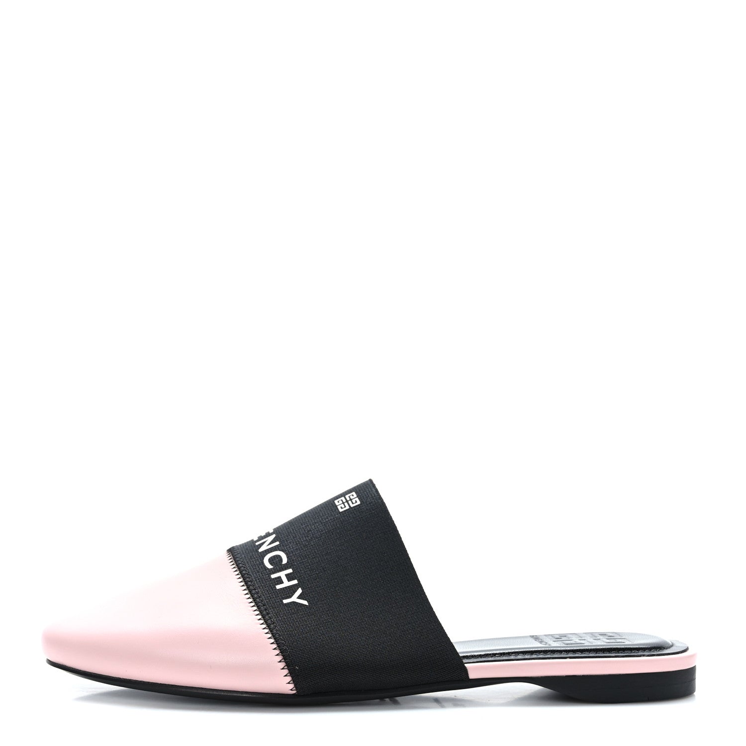 Givenchy Calfskin Bedford Logo Mule Slides 36 Pink 1 of 7