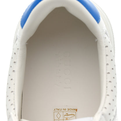 Gucci Calfskin Web Perforated Womens Platform 55mm Sneakers 36 White Bright Splash 9 of 10