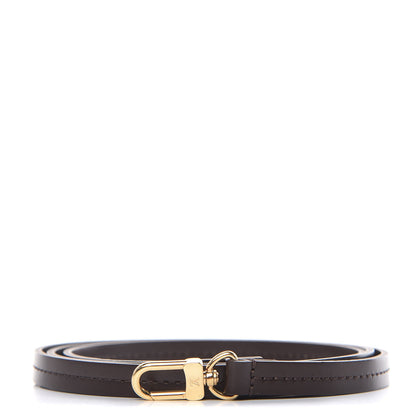 Louis Vuitton Calfskin 12mm Favorite Long Strap Brown 1 of 3