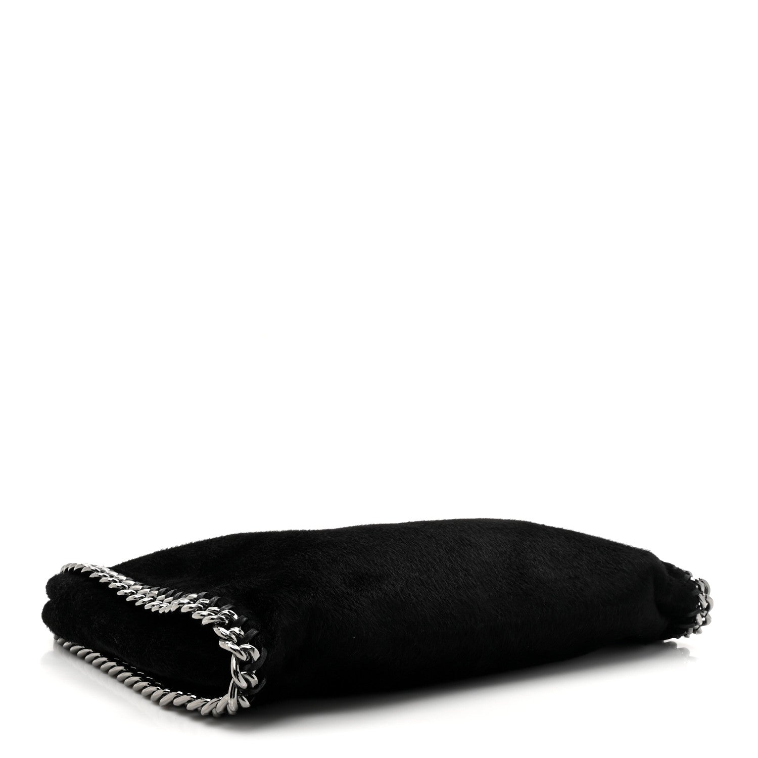 Stella McCartney Faux Pony Hair Falabella Tote Black 4 of 9