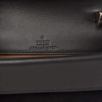 Gucci Velvet Super Mini Dionysus Shoulder Bag Black 6 of 10