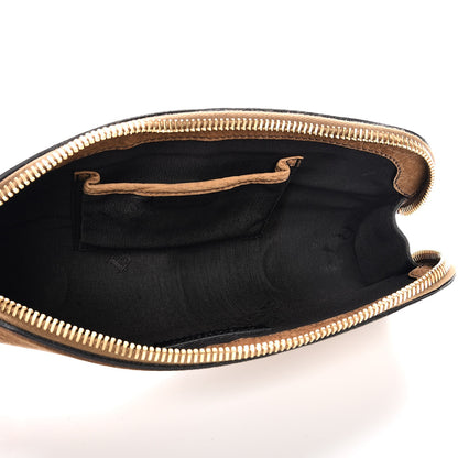Burberry Prorsum Grainy Nubuck Alma Dog Clutch Brown 5 of 9