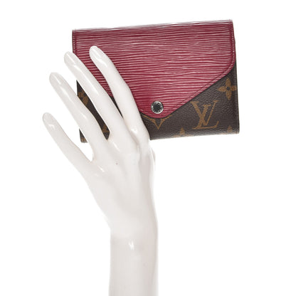 Louis Vuitton Epi Monogram Marie-Lou Compact Wallet Fuchsia 2 of 7