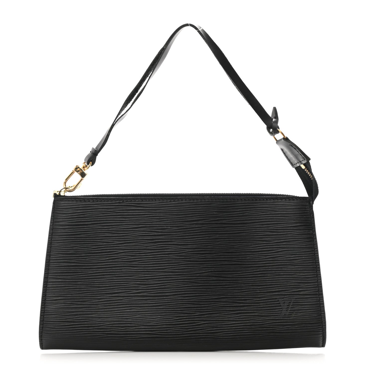 Louis Vuitton Epi Pochette Accessories 24 Black 1 of 11