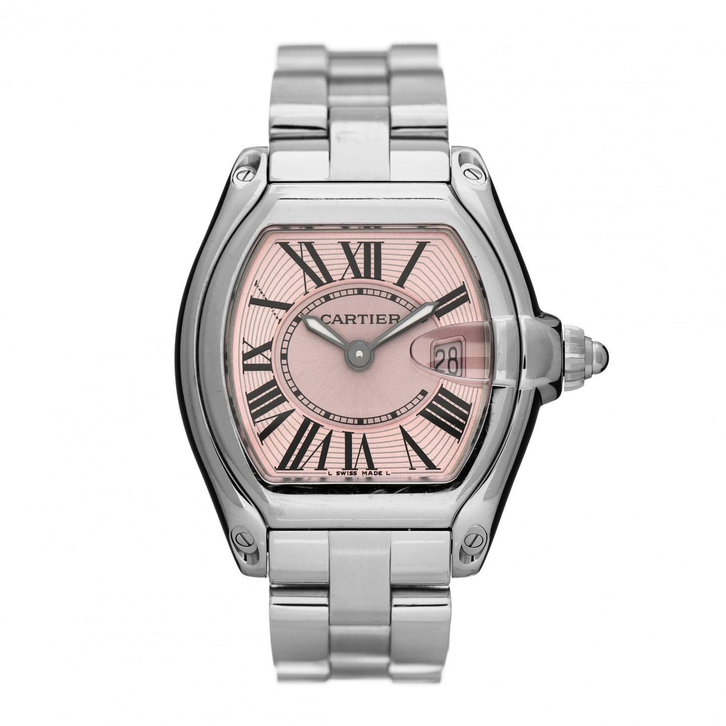 Stainless Steel 31mm Roadster Quartz Watch Pink