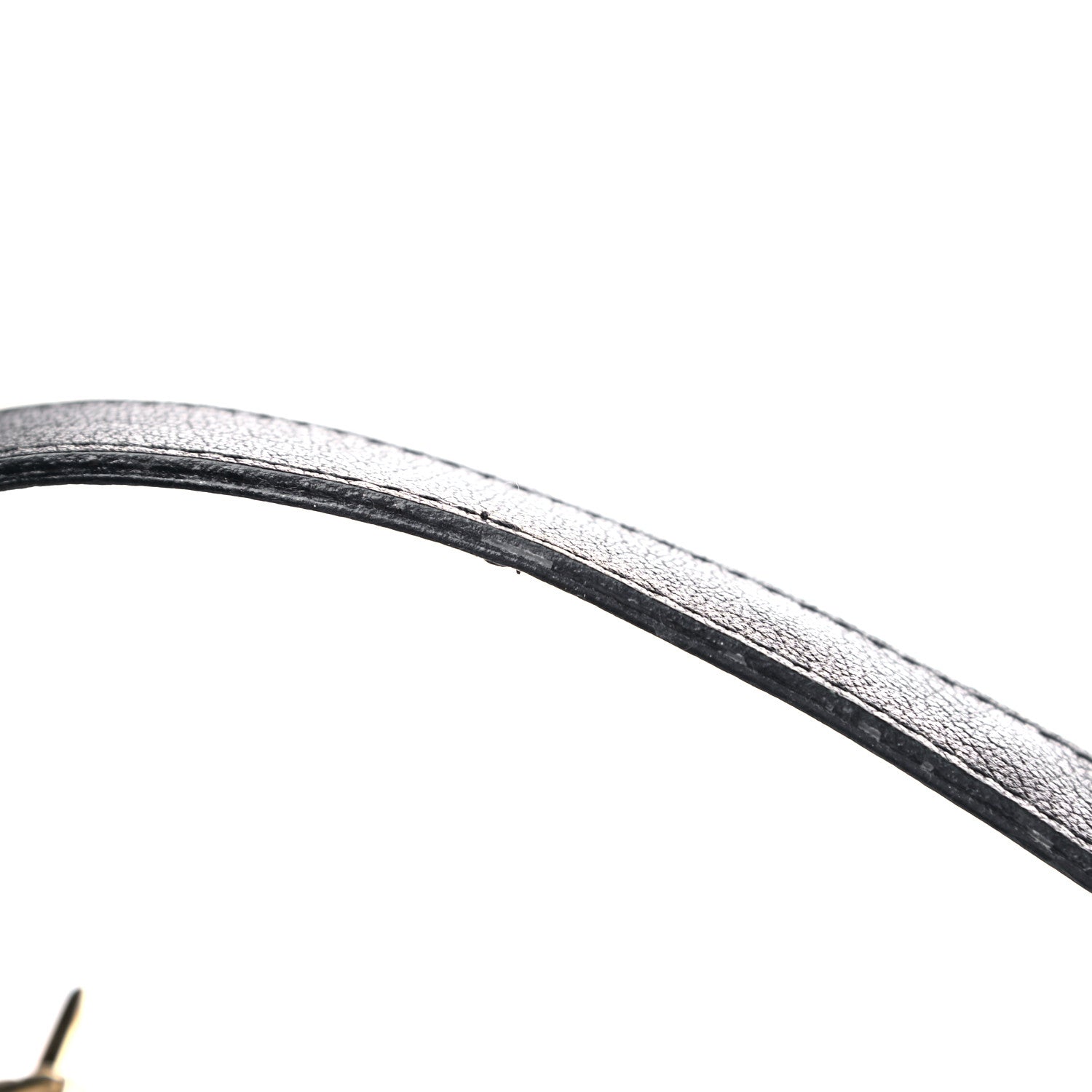 Christian Dior Grained Calfskin Saddle Bag Black 12 of 12