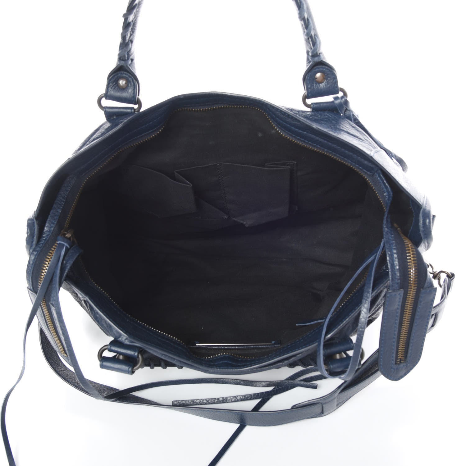 Balenciaga Agneau Classic Hardware City Bleu Obscur 6 of 10