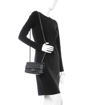 Chanel Iridescent Caviar Quilted Mini Rectangular Flap Black 2 of 8