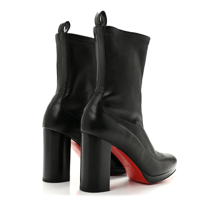 Christian Louboutin Nappa Stretch Contrevent 100 Boots 35.5 Black 5 of 9