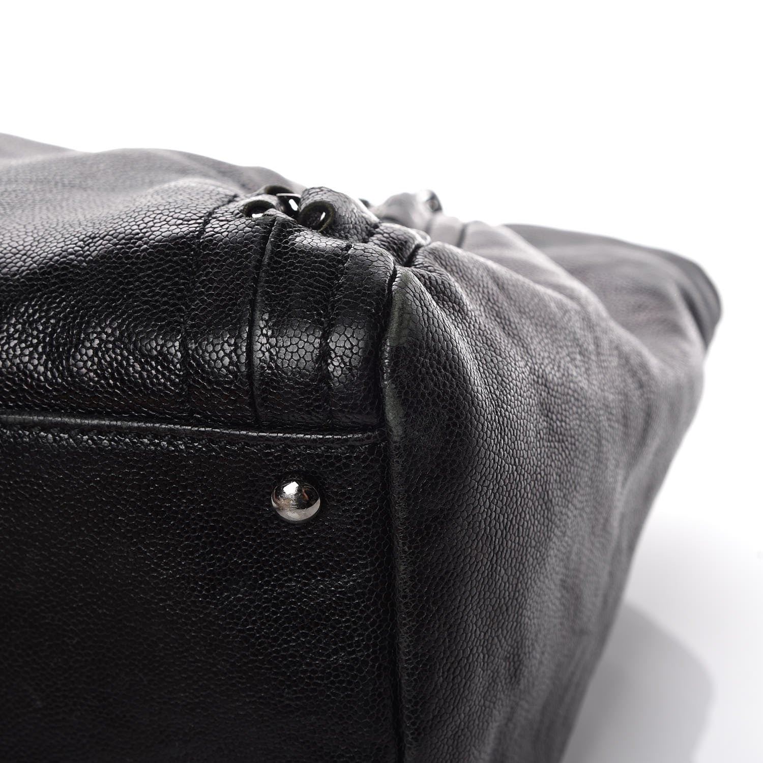 Chanel Glazed Caviar East West Modern Chain Tote Black 11 of 15
